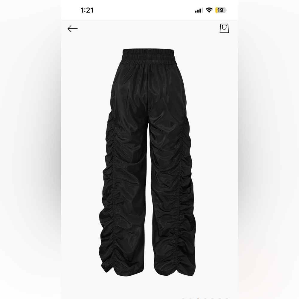 Drawstring Cargo Pants - Picture 2 of 2